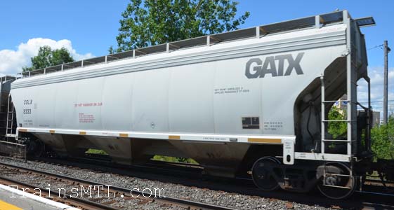 Car/wagon CGLX2333 left side / cot gauche