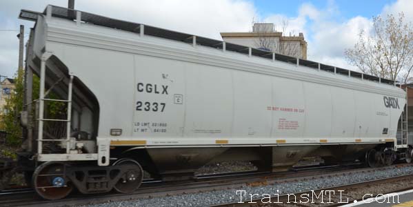 Car/wagon CGLX2337 right side / cot droit