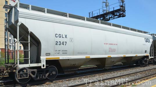 Car/wagon CGLX2347 left side / cot gauche