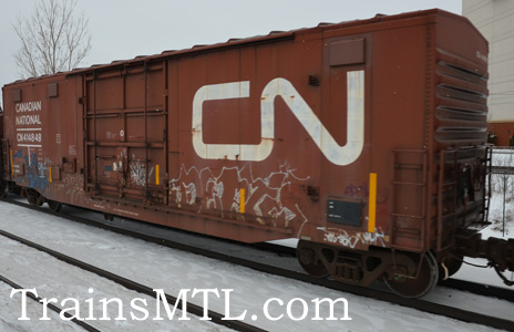 Car/wagon CN414848 right side / cot droit