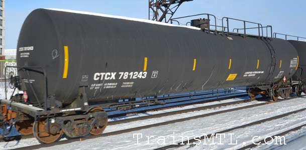 Car/wagon CTCX781243 right side / cot droit