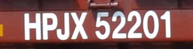 pictures of identification numbers that finish with an X / Photos d'identification qui finit avec un X