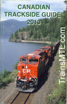 picture of front of 3 canadian trackside guide of the years 2009, 2011, 2013 and 2015 / Photo des Canadian trackside guides des annes 2009, 2011, 2013 et 2015